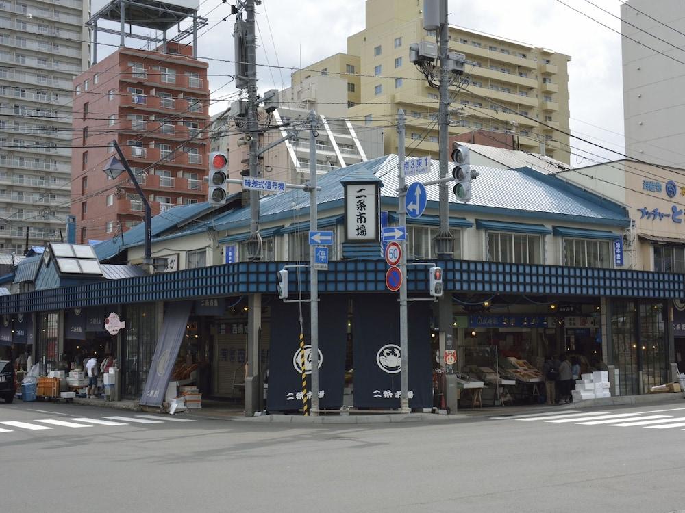 Apa Hotel Sapporo Susukino Eki Minami Dış mekan fotoğraf