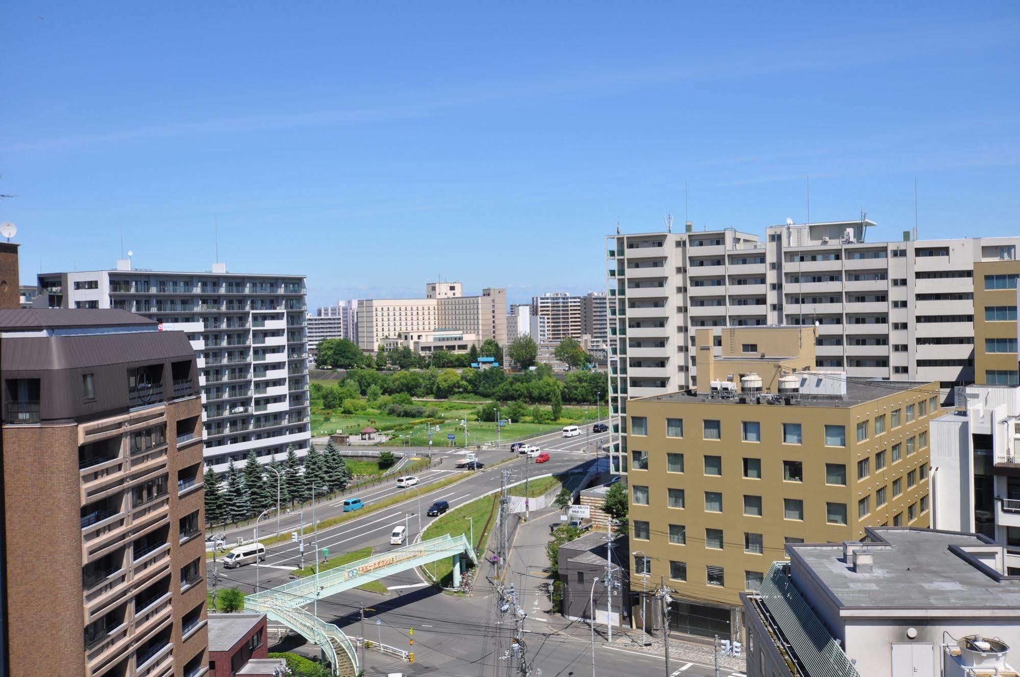 Apa Hotel Sapporo Susukino Eki Minami Dış mekan fotoğraf