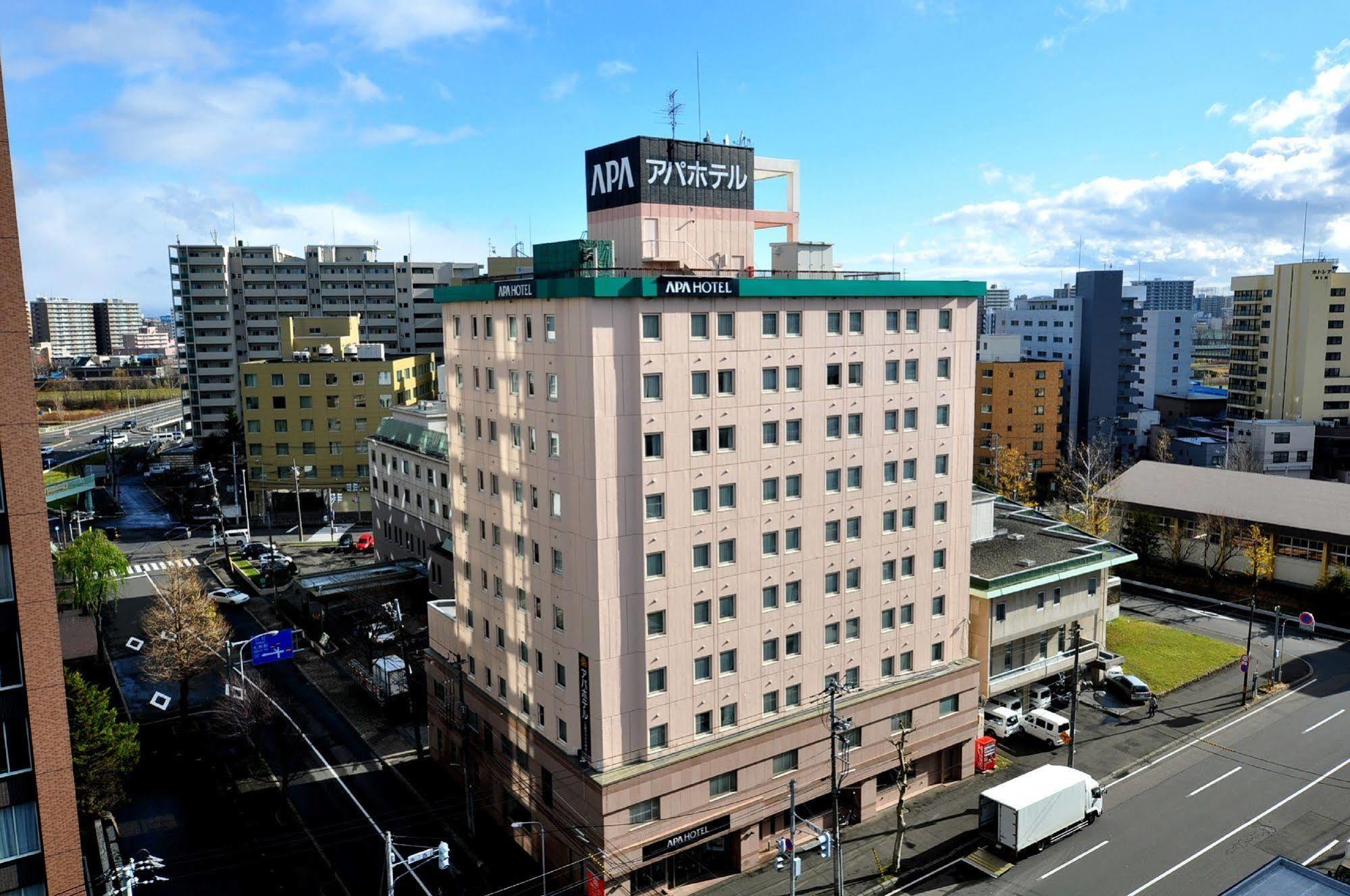 Apa Hotel Sapporo Susukino Eki Minami Dış mekan fotoğraf